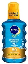 Духи, Парфюмерия, косметика Солнцезащитный лосьон для тела - NIVEA Sun Protect & Refresh Lotion SPF50