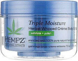 Скраб для тела "Тройное увлажнение" - Hempz Triple Moisture Herbal Body Scrub — фото N1