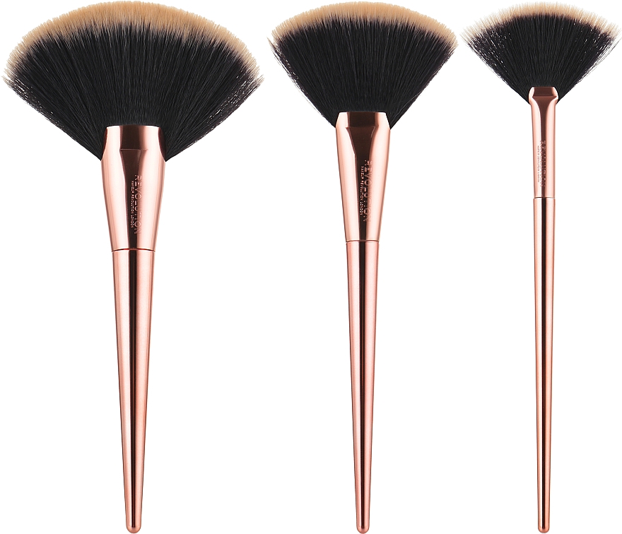 Набір пензлів для макіяжу - Makeup Revolution Highlight & Finish Brush Set — фото N2