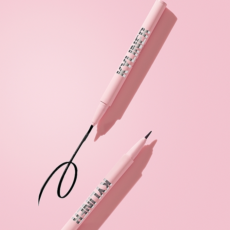 Рідка підводка для очей - Kylie Cosmetics Kyliner Brush Tip Liquid Eyeliner Pen — фото N6