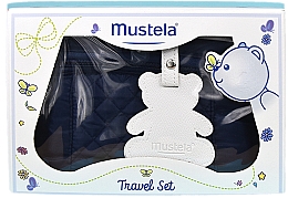 Духи, Парфюмерия, косметика Набор - Mustela Beauty Travel Set (shm/200ml + b/bubble/200ml + cr/40ml + bag)