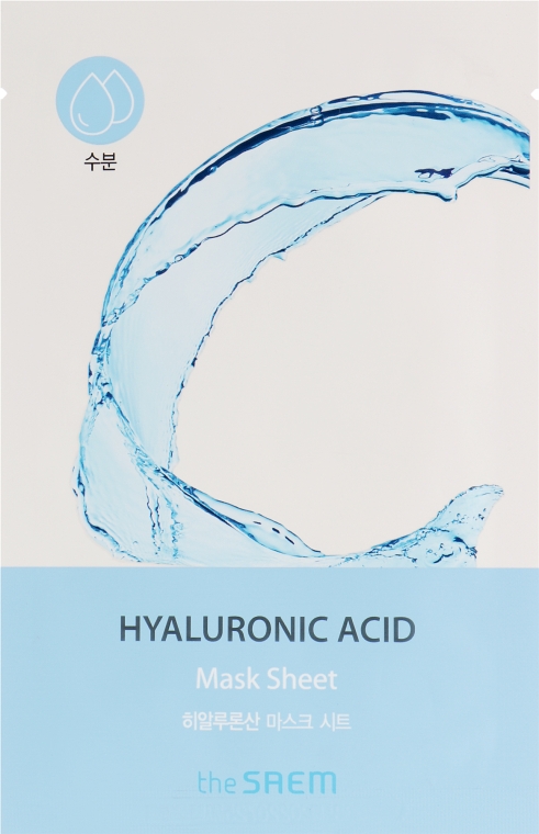 Тканевая био-маска для лица - The Saem Bio Solution Hydrating Hyaluronic Acid Mask Sheet — фото N1