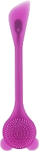 Кисточка для масок и очистки лица, Pf-252, фиолетовая - Puffic Fashion  — фото N1