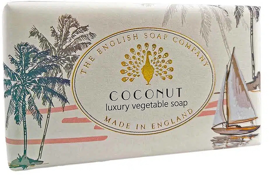Мило "Кокос" - The English Soap Company Vintage Collection Coconut Soap — фото N1