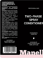 Двухфазный спрей-кондиционер - Manelle Professional Care Phytokeratin Vitamin B5 Two-phase Conditioner — фото N4