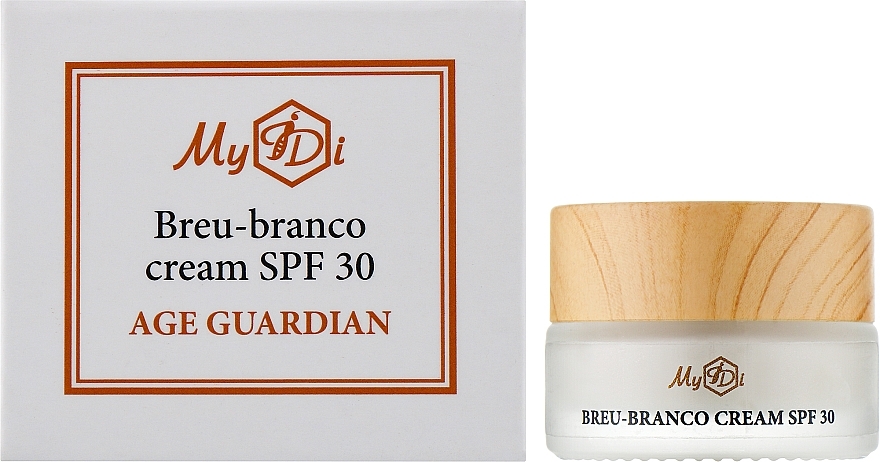 Про-коллагеновый дневной лифтинг-крем SPF 30 - MyIDi Age Guardian Breu-Branco Cream Spf 30 (пробник) — фото N2