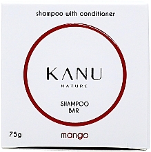 Шампунь для волосся 2 в 1 - Kanu Nature Shampoo With Conditioner Shampoo Bar Mango — фото N2