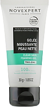 Гель для очищения кожи - Novexpert Purifying Clear Skin Foaming Gel (мини) — фото N1