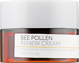 Парфумерія, косметика Крем для обличчя оновлювальний - Missha Bee Pollen Renew Cream (міні)