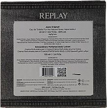Replay Jeans Original for Her - Набір (edt/20ml + b/lot/100ml) — фото N2
