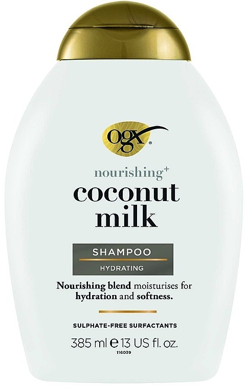 Живильний шампунь з кокосовим молоком - OGX Coconut Milk Shampoo — фото N1