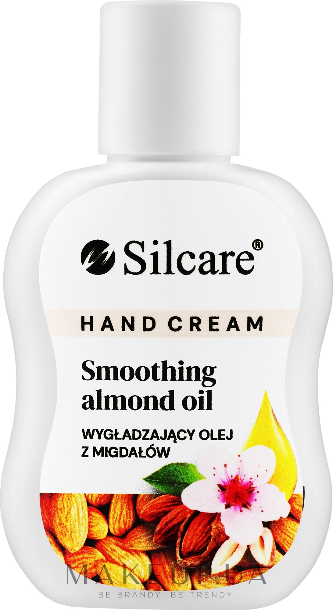 Разглаживающий крем для рук с миндальным маслом - Silcare Smoothing Almond Oil Hand Cream — фото 100ml