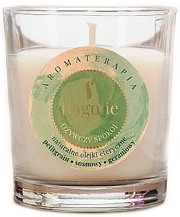 Ароматическая свеча "Освежающая" - Flagolie Fragranced Candle Refreshing Peace