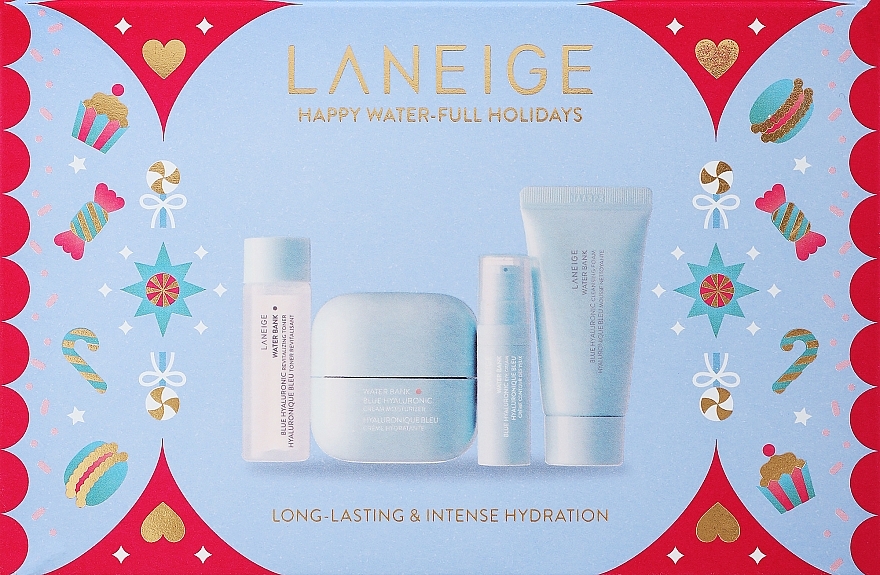 Набор, 4 продукта - Laneige Happy Waterfull Holidays Set — фото N1