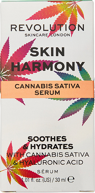 Сыворотка для лица - Revolution Skincare Good Vibes Skin Harmony Cannabis Sativa Serum — фото N2