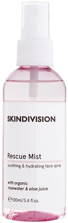 Спрей для лица - SkinDivision Face Rescue Mist — фото N1