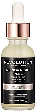Нічна ніжна сироватка-пілінг - Makeup Revolution Quinoa Night Peel — фото N2