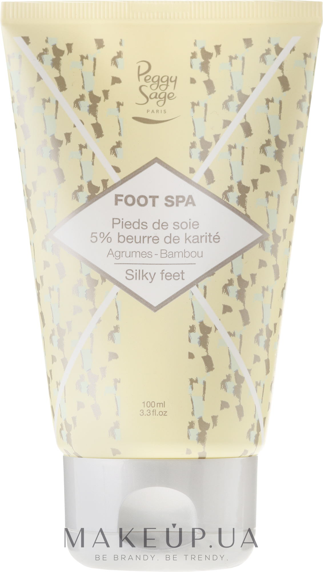 Крем для ніг - Peggy Sage Foot Spa Silky Feet Cream — фото 100ml