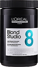 Пудра для осветления волос с прокератином - L'Oreal Professionnel Blond Studio 8 Multi-Techniques Powder — фото N1