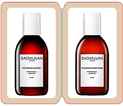 Парфумерія, косметика Набір пробників - Sachajuan Thickening Shampoo & Conditioner Duo (shm/10ml + cond/10ml)