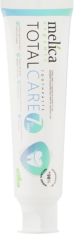Зубна паста "Комплексний догляд" - Melica Organic Toothpaste Total Care 7 * — фото N2