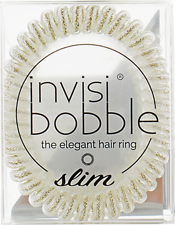 Резинка-браслет для волосся - Invisibobble Slim Stay Gold