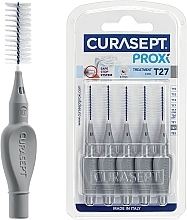Міжзубні йоржики 2.7 мм, 5 шт., сірі - Curaprox Curasept Proxi Treatment T27 Grey — фото N1