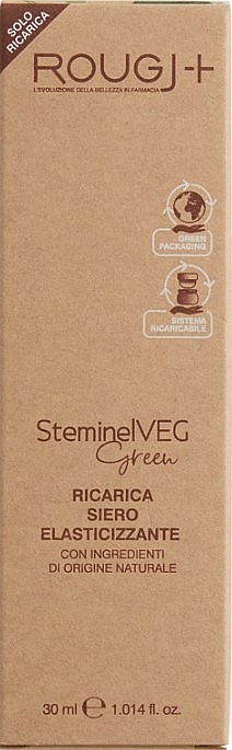 Эластичная сыворотка для лица - Rougj+ SteminelVEG Green Elasticizing Serum (сменный блок) — фото N2