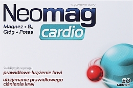 Дієтична добавка - Aflofarm NeoMag Cardio — фото N1