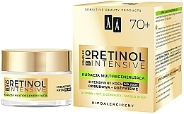 Интенсивный ночной крем для лица 70+ - AA Retinol Intensive Healthy Glow 70+ Night Cream — фото N2