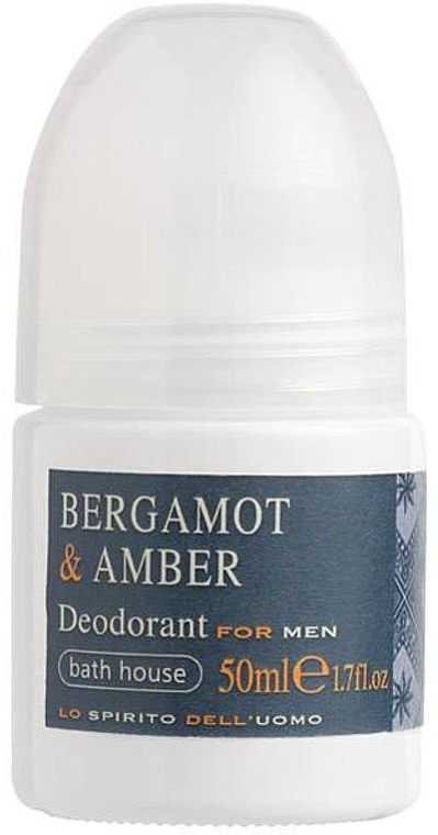 Bath House Bergamot & Amber - Дезодорант
