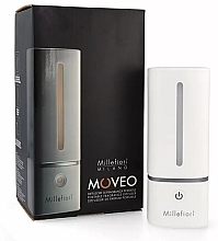 Парфумерія, косметика Ароматичний дифузор, білий - Millefiori Moveo Portable Fragrance Diffuser White