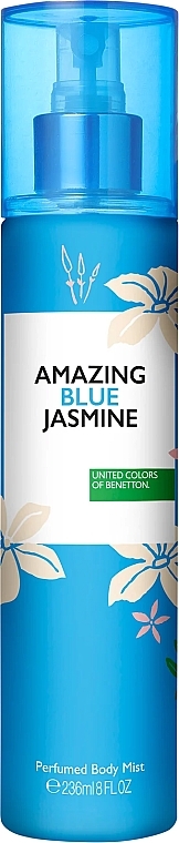 Benetton Amazing Blue Jasmine - Мист для тела — фото N1