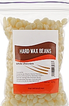 Пленочный воск в гранулах "Белый шоколад" - Hard Wax Beans — фото N2