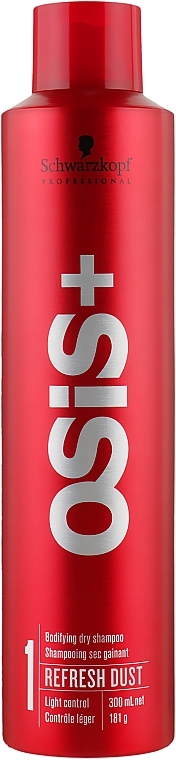 УЦІНКА Сухий шампунь - Schwarzkopf Professional Osis+ Refresh Dust Bodifying Dry Shampoo Spray * — фото N2