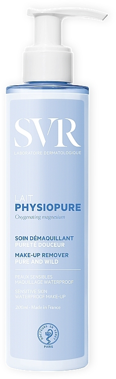 Молочко для демакияжа - SVR Physiopure Lait