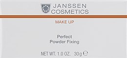 Парфумерія, косметика Розсипчата матуюча пудра-камуфляж - Janssen Cosmeceutical Make Up Perfect Powder Fixing
