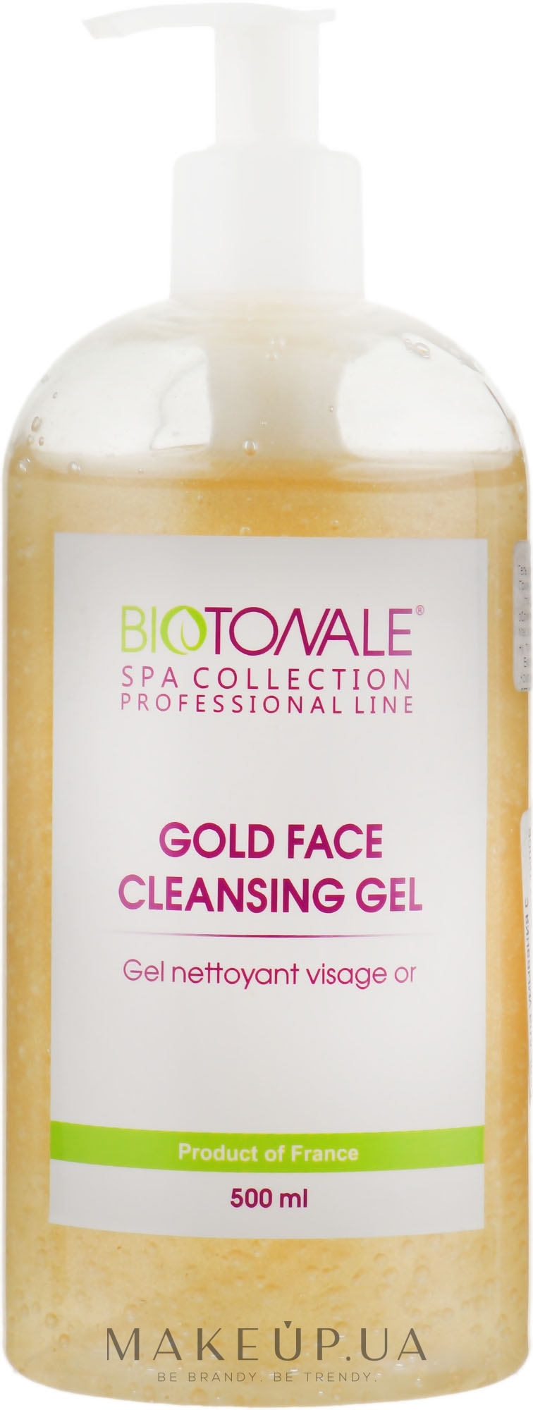 Гель для умывания с био-золотом для всех типов кожи - Biotonale Gold Face Cleansing Gel With Gold — фото 500ml