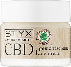 Парфумерія, косметика Інтенсивний крем для обличчя - Styx Naturcosmetic  CBD Face Cream