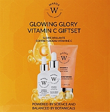 Набір - Warda Glowing Glory Vitamin C Giftset (eye ser/15ml + f/oil/30ml + f/cr/50ml) — фото N2