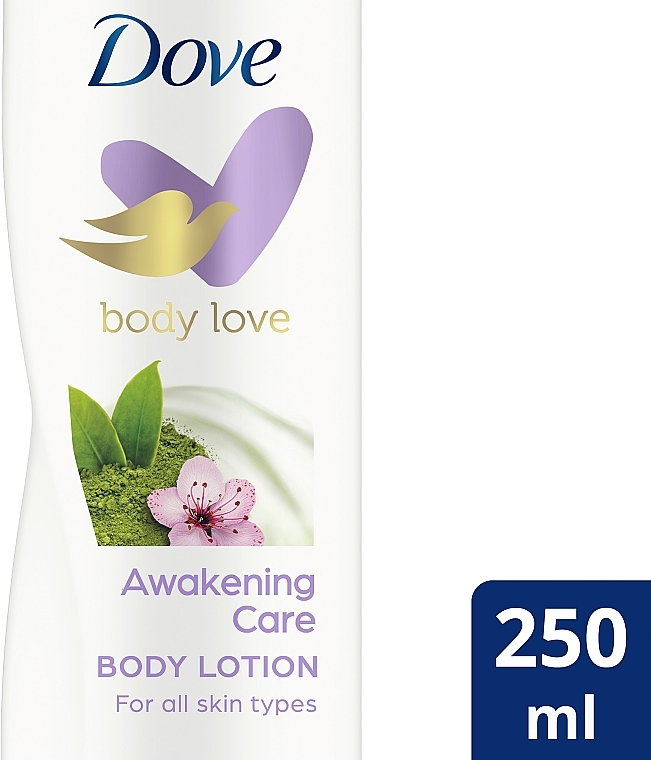 Лосьйон для тіла з зеленим чаєм матча та квітами сакури - Dove Pelege Geheimnisse Belebendes Ritual Body Lotion — фото N3