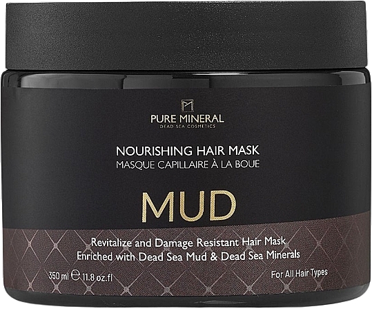 Грязьова маска для волосся - Pure Mineral Mud Nourishing Hair Mask — фото N1