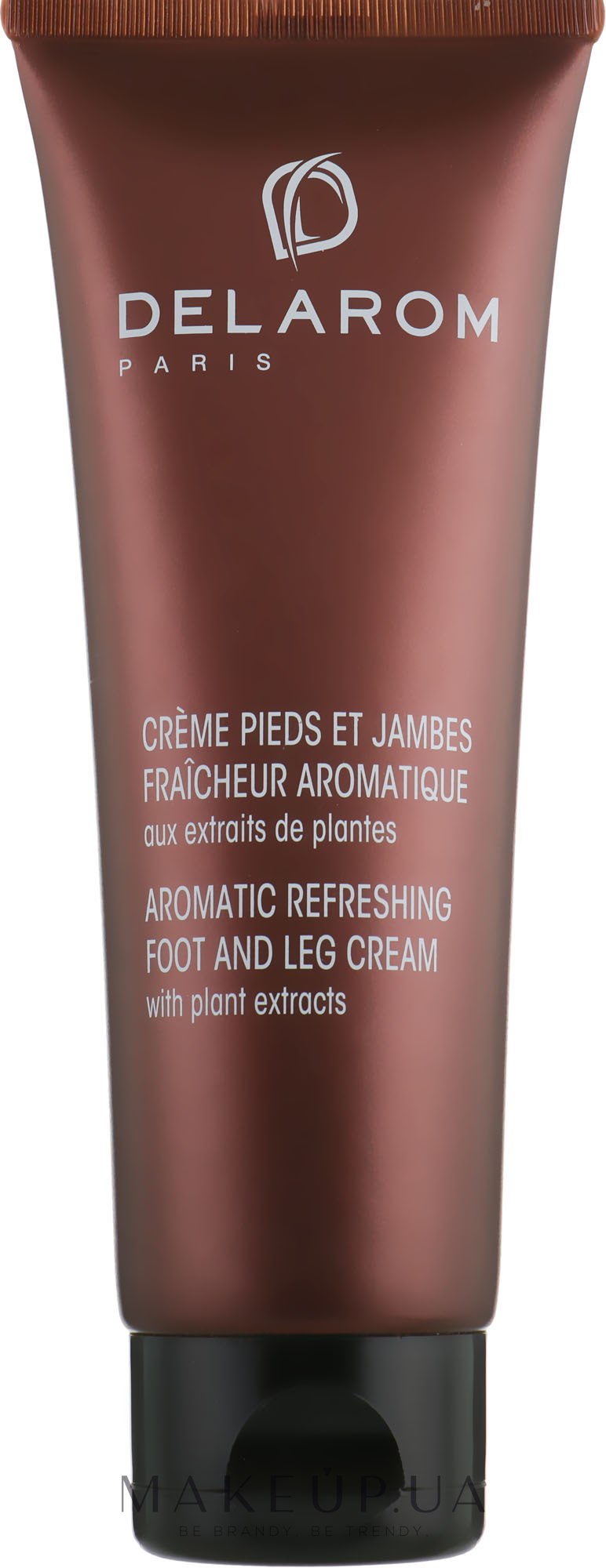 Ароматический освежающий крем для ног - Delarom Aromatic Refreshing Cream For Feet — фото 125ml
