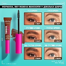 Туш для брів - NYX Professional Makeup Thick It Stick It — фото N11