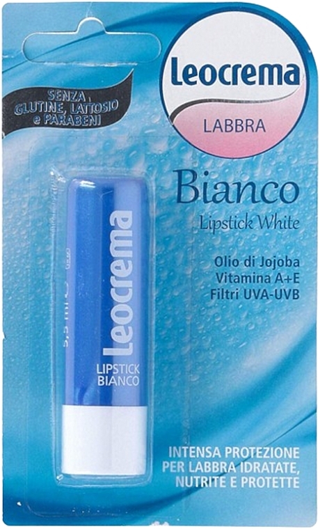 Бальзам для губ - Leocrema Lip Stick White — фото N1