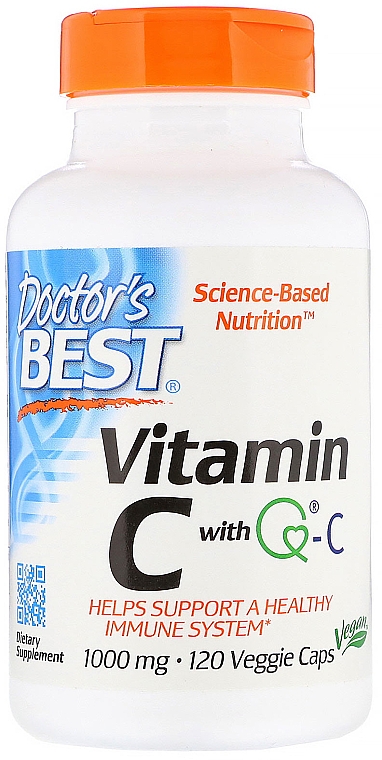 Витамин C с Quali-C, 1000 мг, капсулы - Doctor's Best — фото N1