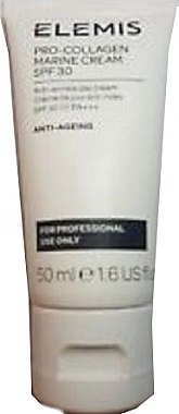 Дневной крем для лица против морщин - Elemis Pro-Collagen Marine Cream SPF30 For Professional Use Only — фото N1