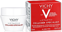 ПОДАРУНОК! Антивіковий крем-догляд для стимулювання вироблення колагену шкірою, для всіх типів шкіри - Vichy Liftactiv Collagen Specialist (мини) — фото N1