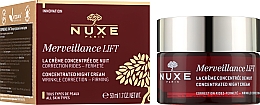 Зміцнювальний концентрований нічний крем - Nuxe Merveillance Lift Concentrated Night Cream — фото N2