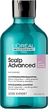 Профессиональный дерморегулирующий успокаивающий шампунь для чувствительной кожи головы - L'Oreal Professionnel Scalp Advanced Niacinamide Dermo-Regulator Shampoo — фото N1